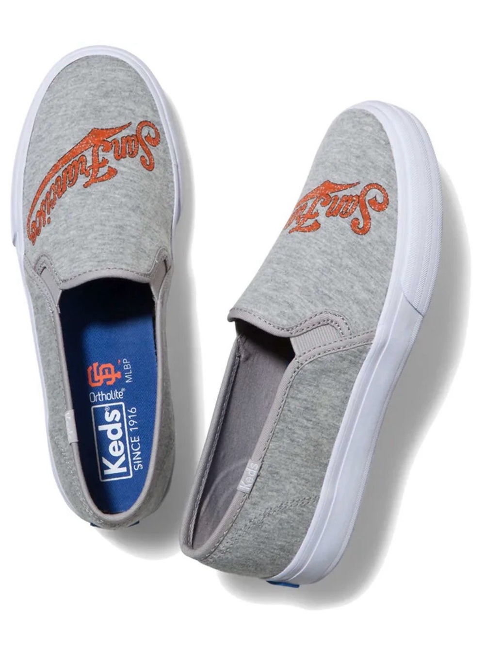 Keds Women’s San Francisco Giants Double Decker Slip-On Sneakers - 11